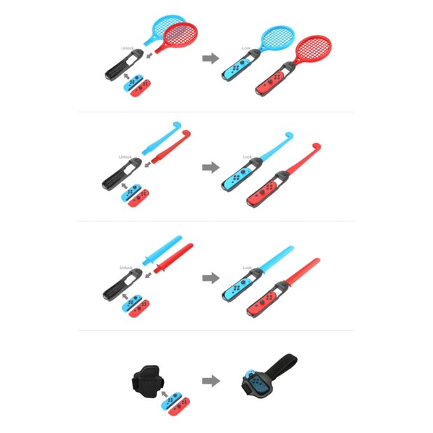 Oniverse 12 In 1 Kit Switch Sports Accessories - ONIB-NSS121