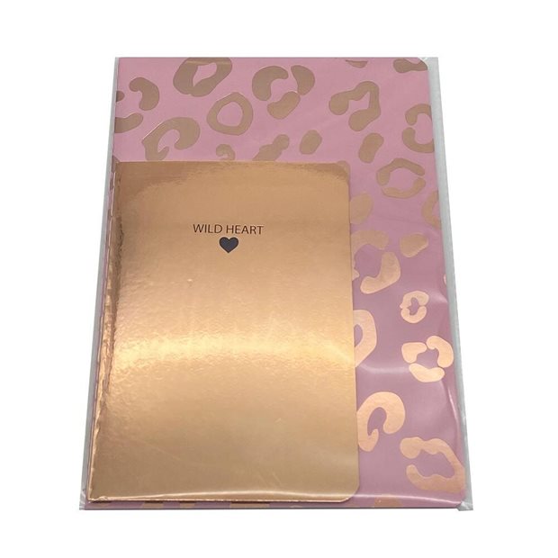 Σετ Σημειωματάρια Α5 & Α6 Funkyfish  Wild Heart 2τμχ - 300-30136