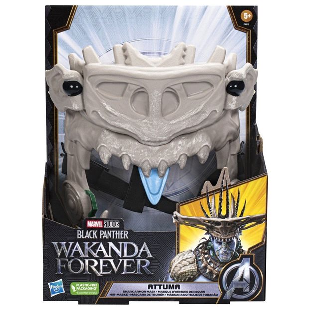 Marvel Studios Black Panther: Wakanda Forever Attuma Shark Armor Mask - F4810