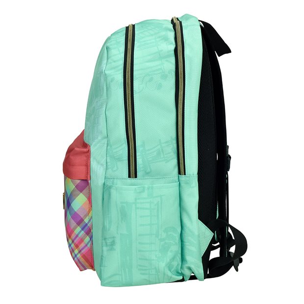 Σακίδιο Πλάτης Δημοτικού Emily In Paris Macarons - 351-00034