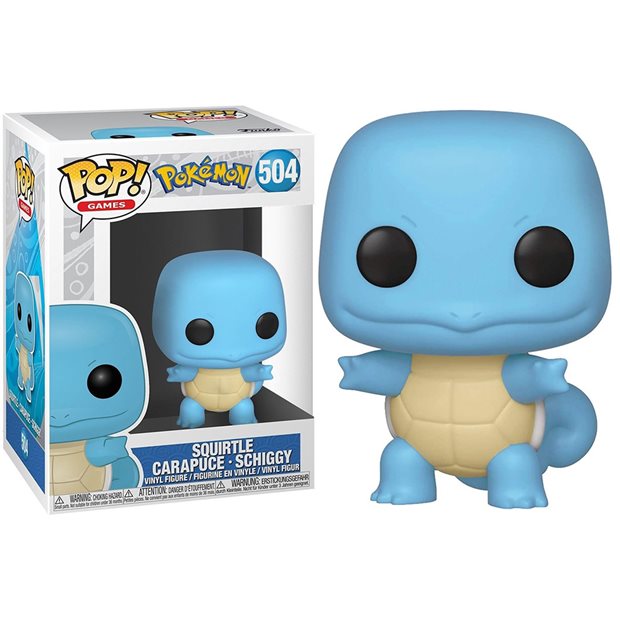 Pokemon - Squirtle #504 | Funko Pop! Games - 077403