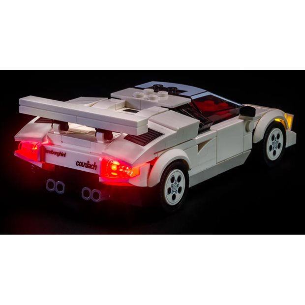 Light Kit For Lego #76908 Speed Champions Lamborghini Countach - 3839