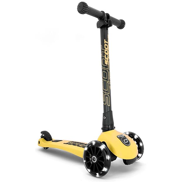 Παιδικό Πατίνι Scoot & Ride Highwaykick 3 Led Lemon - 96358