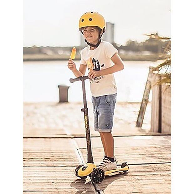 Παιδικό Πατίνι Scoot & Ride Highwaykick 3 Led Lemon - 96358