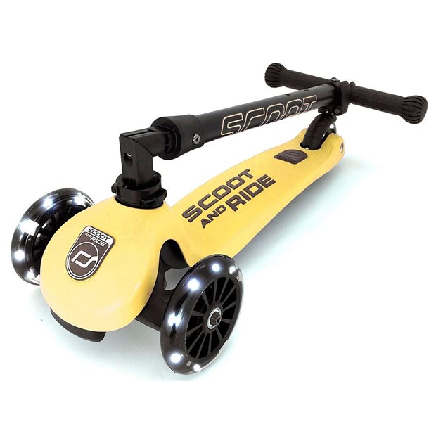 Παιδικό Πατίνι Scoot & Ride Highwaykick 3 Led Lemon - 96358
