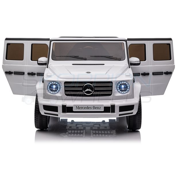 Ηλεκτροκίνητο Αυτοκίνητο Mercedes G500 Original License 12V - Λευκό | Skorpion Wheels - 5246065