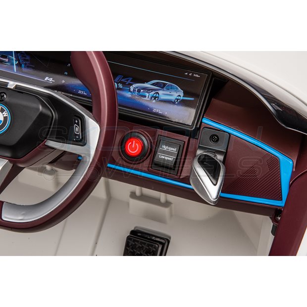 Ηλεκτροκίνητο Αυτοκίνητο BMW I4 Original License 12V - Λευκό | Skorpion Wheels - 5246004