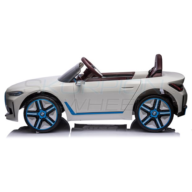 Ηλεκτροκίνητο Αυτοκίνητο BMW I4 Original License 12V - Λευκό | Skorpion Wheels - 5246004
