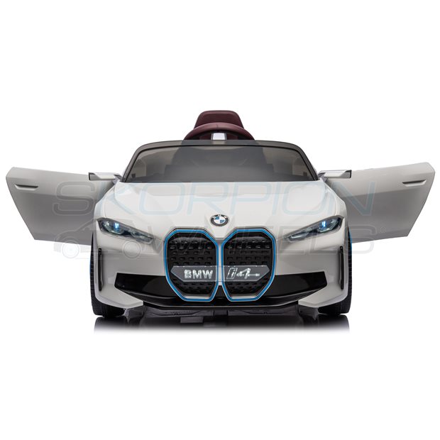 Ηλεκτροκίνητο Αυτοκίνητο BMW I4 Original License 12V - Λευκό | Skorpion Wheels - 5246004