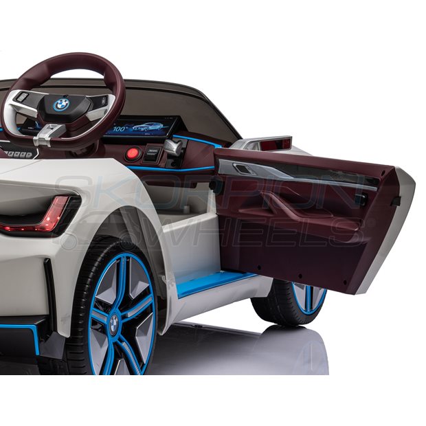 Ηλεκτροκίνητο Αυτοκίνητο BMW I4 Original License 12V - Λευκό | Skorpion Wheels - 5246004