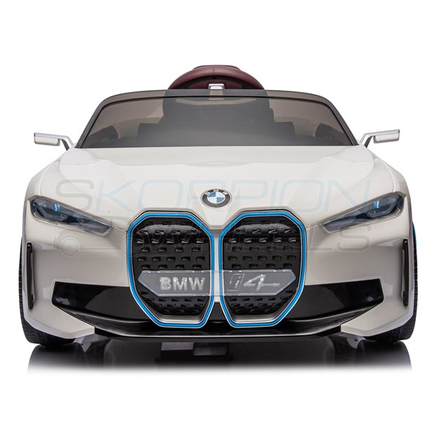 Ηλεκτροκίνητο Αυτοκίνητο BMW I4 Original License 12V - Λευκό | Skorpion Wheels - 5246004