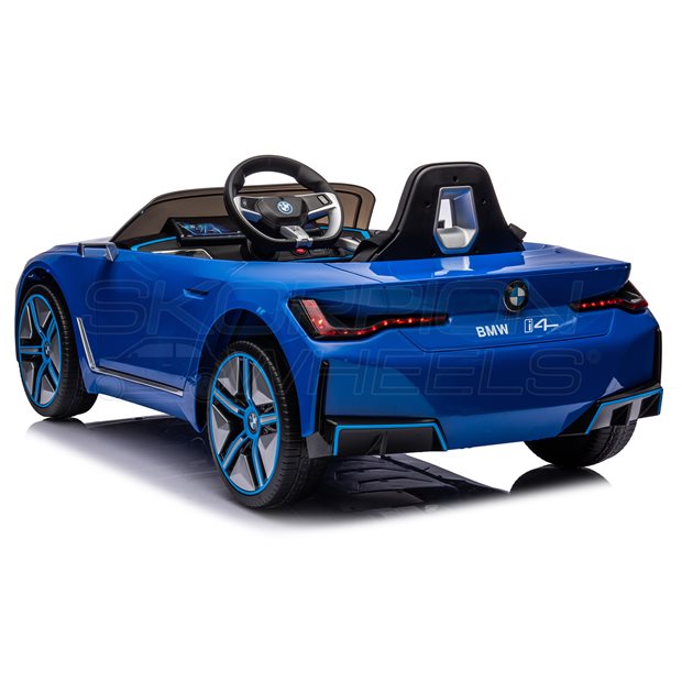 Ηλεκτροκίνητο Αυτοκίνητο BMW I4 Original License 12V - Μπλε | Skorpion Wheels - 5246004