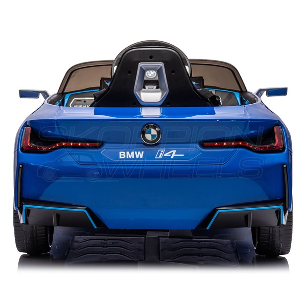Ηλεκτροκίνητο Αυτοκίνητο BMW I4 Original License 12V - Μπλε | Skorpion Wheels - 5246004