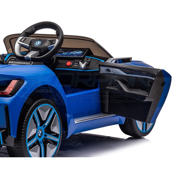 Ηλεκτροκίνητο Αυτοκίνητο BMW I4 Original License 12V - Μπλε | Skorpion Wheels - 5246004