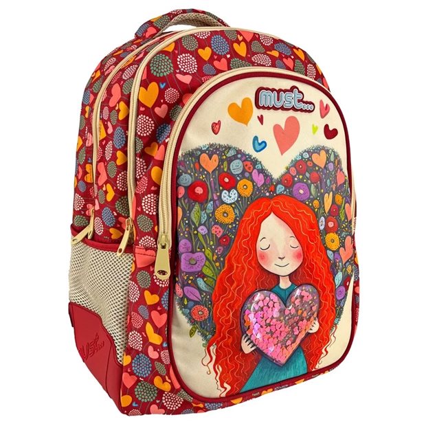 Σακίδιο Πλάτης Δημοτικού Red Heart 2024 - 000585757