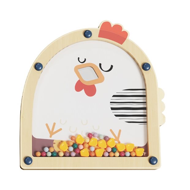 TopBright Ξύλινο Παιχνίδι Feed The Hen - 460098
