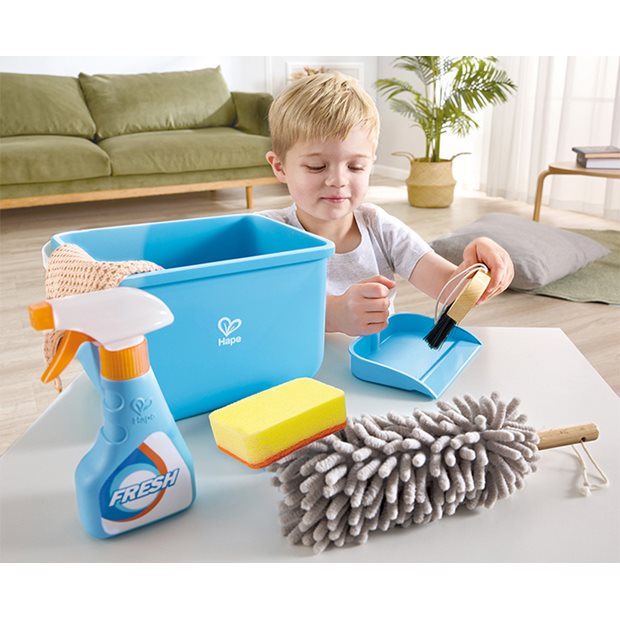 Hape Σετ Καθαρισμού Scoot Around Clean Up Bucket - E3054