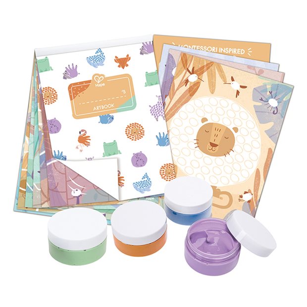 Hape Artbook Finger Painting - E2005