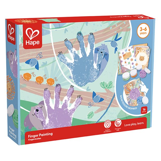 Hape Artbook Finger Painting - E2005