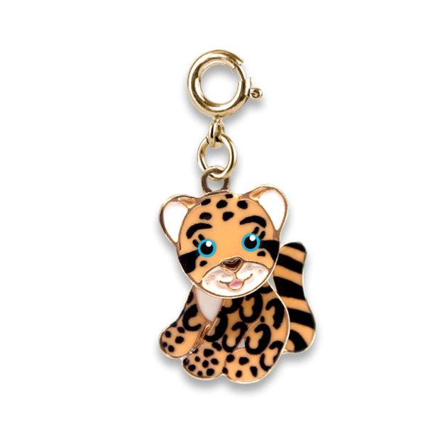 Charm it! Gold Cloud Leopard - Γουράκι Σε Σχήμα Λεοπάρδαλης - CT02-17