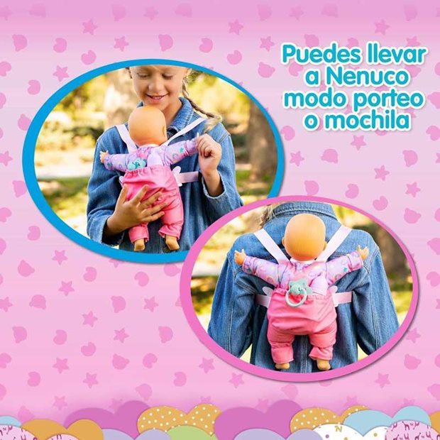 Κούκλα Nenuco Βόλτα Μαζί Σου 35εκ. - NFN23000
