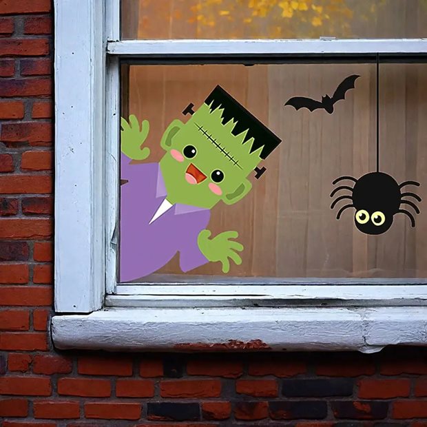 Αυτοκόλλητα Παραθύρων Legami Halloween Windo-Wow 35Τμχ - WDS0001