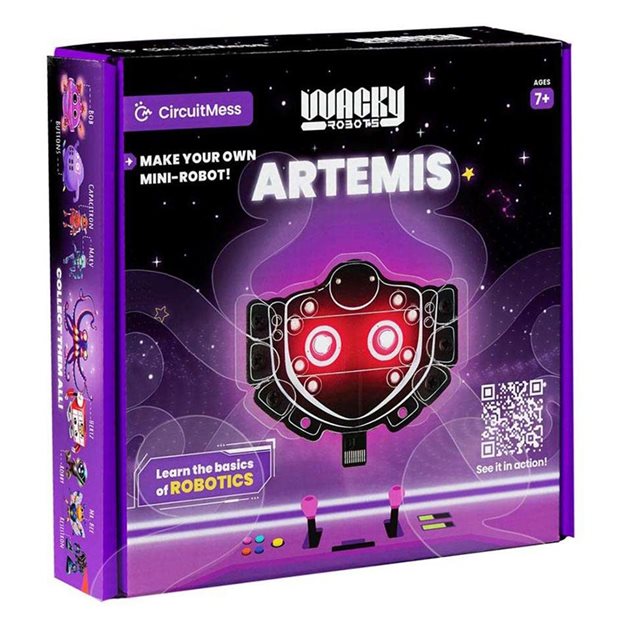Κατασκευή DIY Mini Robot Artemis | Wacky Robots - CircuitMess - 5130