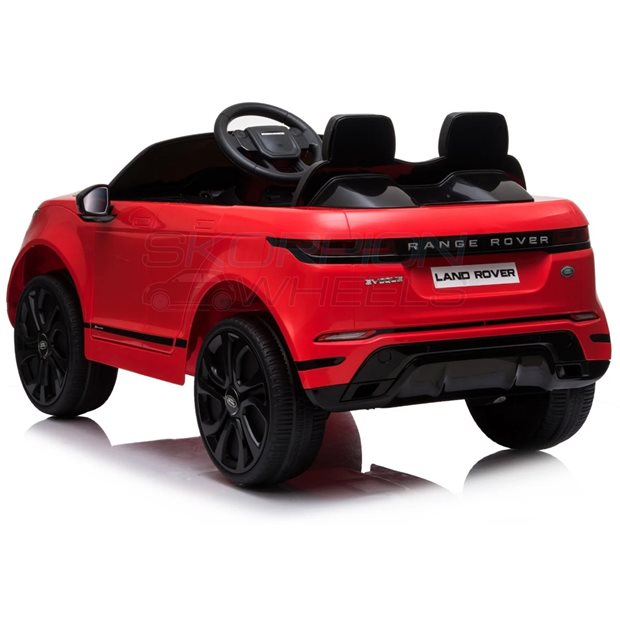 Ηλεκτροκίνητο Αυτοκίνητο Range Rover Evoque Original License 12V - Κόκκινο | Skorpion Wheels - 5246090