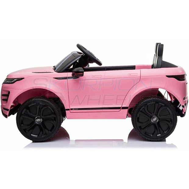 Ηλεκτροκίνητο Αυτοκίνητο Range Rover Evoque Original License 12V - Ροζ | Skorpion Wheels - 5246090