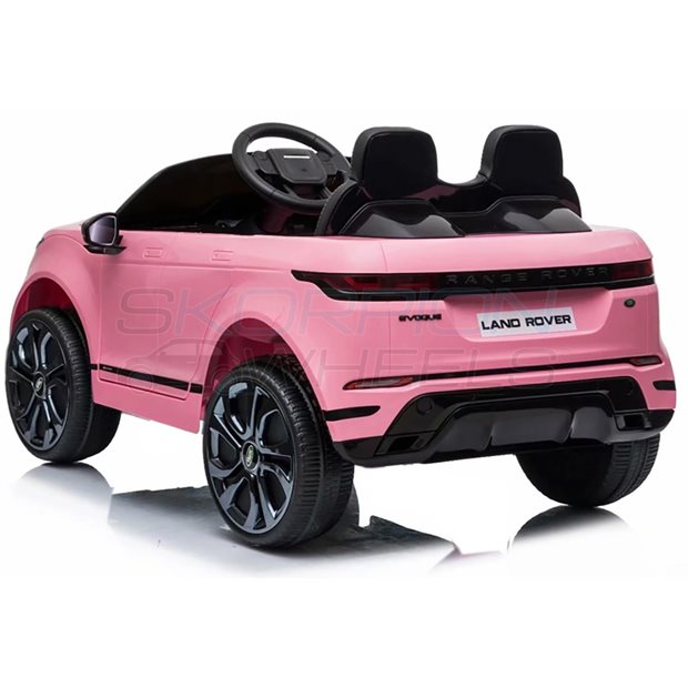 Ηλεκτροκίνητο Αυτοκίνητο Range Rover Evoque Original License 12V - Ροζ | Skorpion Wheels - 5246090
