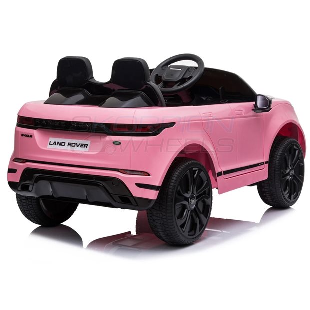 Ηλεκτροκίνητο Αυτοκίνητο Range Rover Evoque Original License 12V - Ροζ | Skorpion Wheels - 5246090