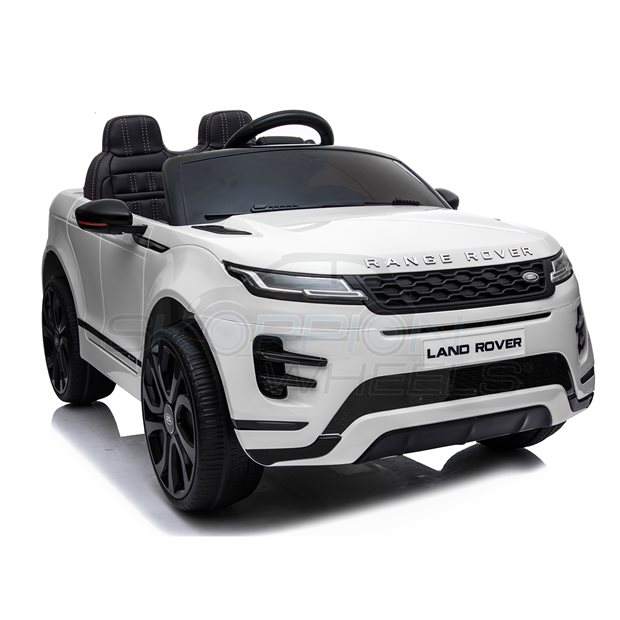 Ηλεκτροκίνητο Αυτοκίνητο Range Rover Evoque Original 12V - Λευκό | Skorpion Wheels - 52460901
