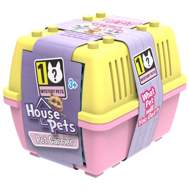 Μίνι Ζωάκι Έκπληξη Με Σπιτάκι House Pets Carrier - 1065