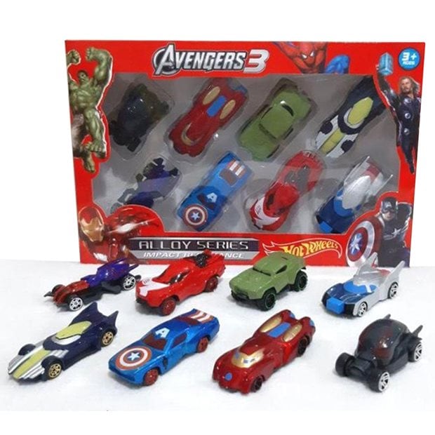 Παιδικά Αυτοκινητάκια Super Heroes 8Τμχ - 70704518