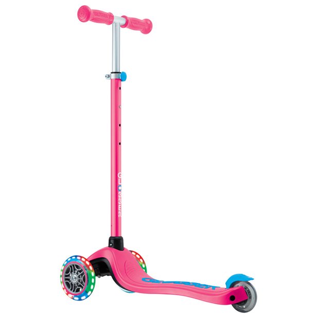 Παιδικό Πατίνι Globber Primo Plus Lights Φούξια - 442-610-4