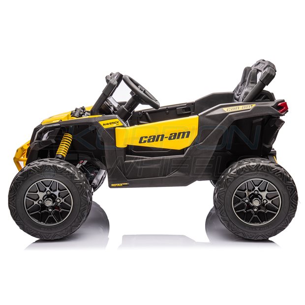Ηλεκτροκίνητο Αυτοκίνητο Can-Am Maverick Original License 12V - Κίτρινο | Skorpion Wheels - 5247040