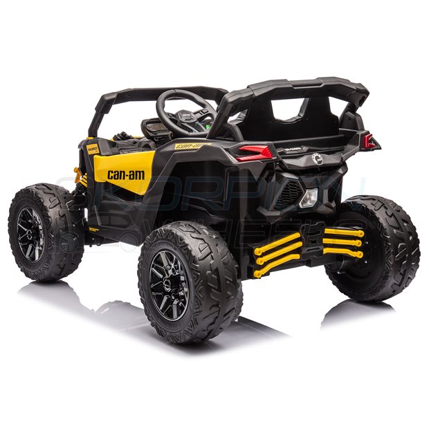 Ηλεκτροκίνητο Αυτοκίνητο Can-Am Maverick Original License 12V - Κίτρινο | Skorpion Wheels - 5247040