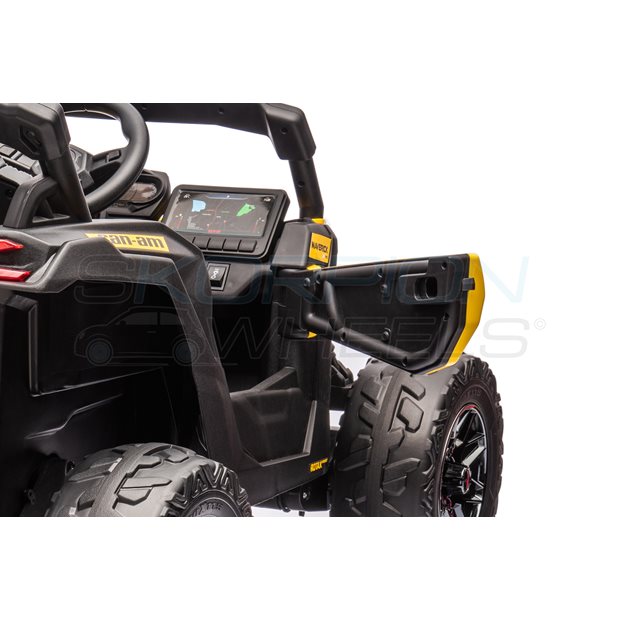 Ηλεκτροκίνητο Αυτοκίνητο Can-Am Maverick Original License 12V - Κίτρινο | Skorpion Wheels - 5247040