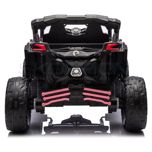 Ηλεκτροκίνητο Αυτοκίνητο Can-Am Maverick Original License 12V - Ροζ | Skorpion Wheels - 5247040