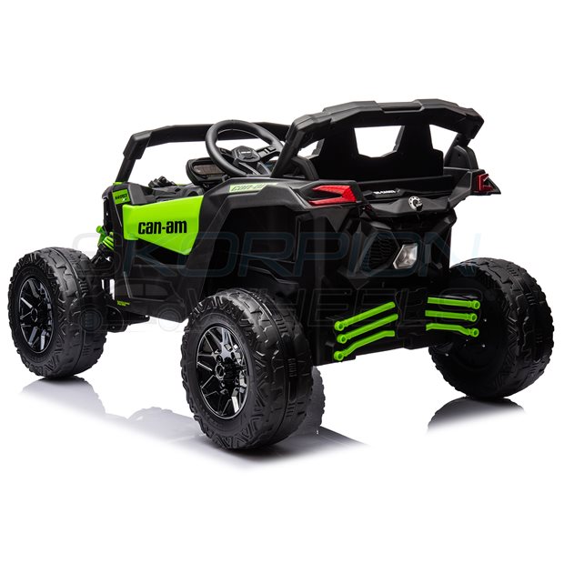 Ηλεκτροκίνητο Αυτοκίνητο Can-Am Maverick Original License 12V - Πράσινο | Skorpion Wheels - 5247040