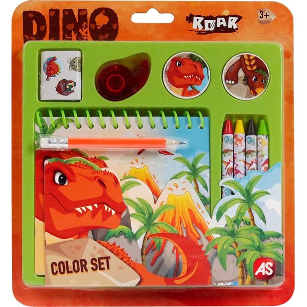 Σετ Ζωγραφικης Color Set Δεινοσαυροι Dino Roar - 64150