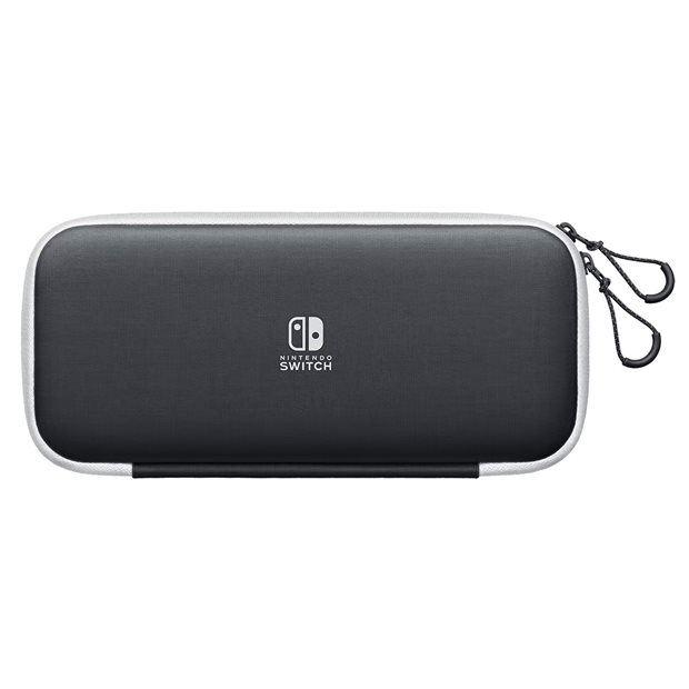 Nintendo Switch Θήκη Μεταφοράς Μαύρο/Λευκό & Προστατευτικό Οθόνης - ACCNSW- 0044