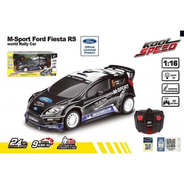 Dynatech RC – Rally Official WRC 1:16 (PVC) | M-Sport Ford Fiesta RS WRC - 10452