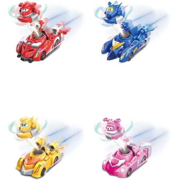 Super Wings Super Pet Free Wheel Vehicle 4 Σχέδια - 770310