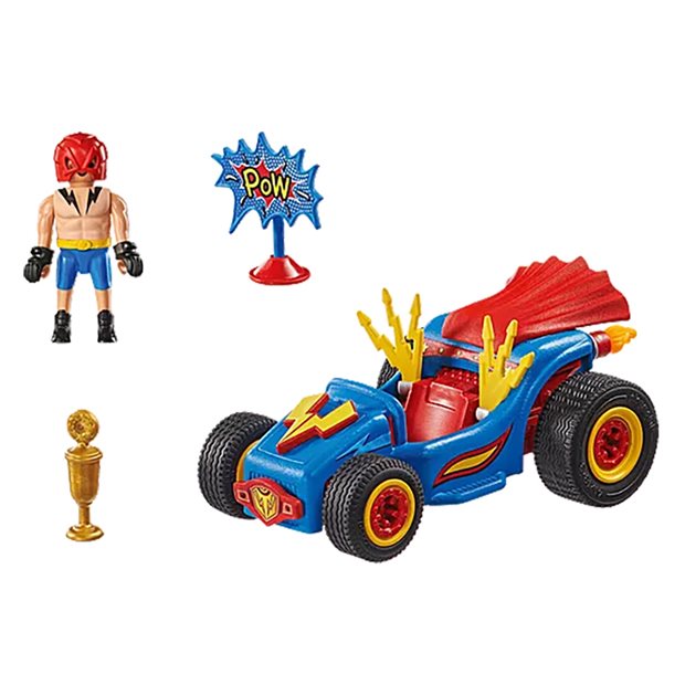Playmobil Funstars Crazy Kart Υπερήρωας - 71632