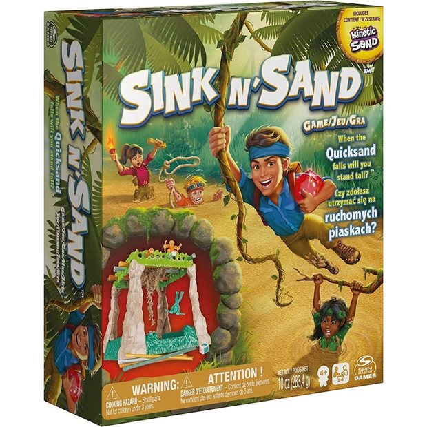 Επιτραπεζιο Spin Master Sink N Sand Περιπετεια Στη Ζουγκλα - 6065695