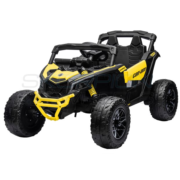 Ηλεκτροκίνητο Αυτοκίνητο Can-Am Maverick Original License 12V - Κίτρινο | Skorpion Wheels - 5247040