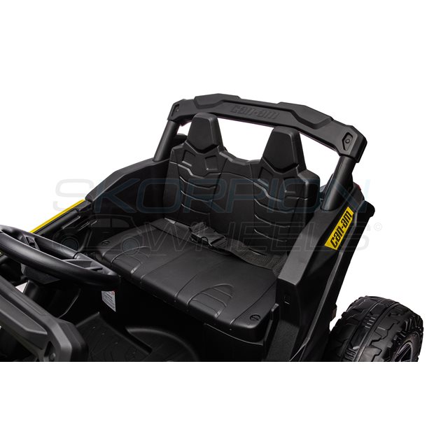 Ηλεκτροκίνητο Αυτοκίνητο Can-Am Maverick Original License 12V - Κίτρινο | Skorpion Wheels - 5247040