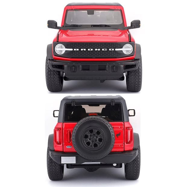 Αυτοκινητάκι Maisto Ford Bronco Wildtrack 1:18 Σε 2 Χρώματα - 31456