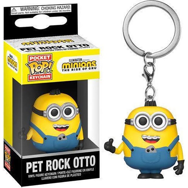 Μπρελόκ Minions - Pet Rock Otto | Funko Pop! Keychain - 053356